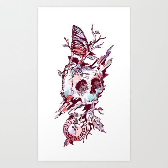 Mors et Natura 2.0 Art Print