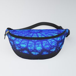Notre Dame Stained Glass Fanny Pack