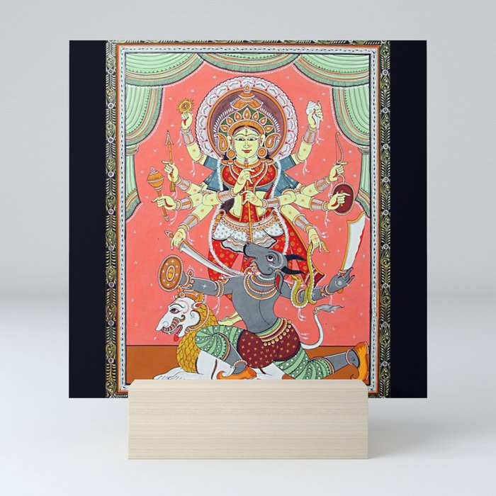 Hindu Durga 5 Mini Art Print