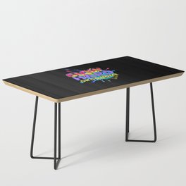 Glow Hard Or Go Home Edm Musik Festival Coffee Table