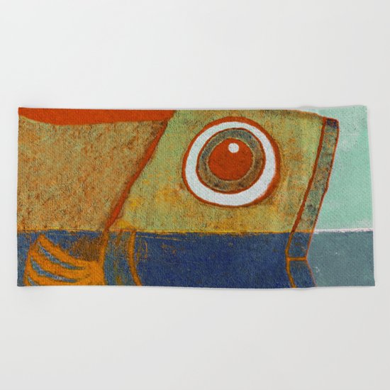 Cabeça de Peixe Beach Towel