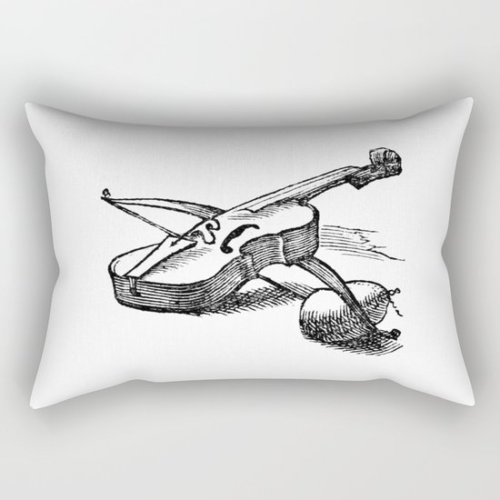 Violin Rectangular Pillow
