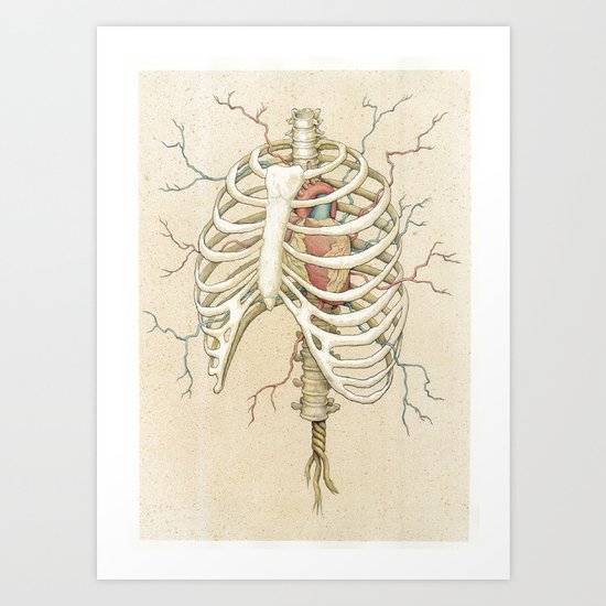 The Core Art Print