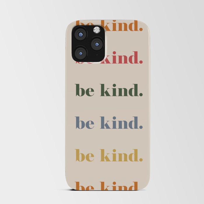 Be Kind iPhone Card Case