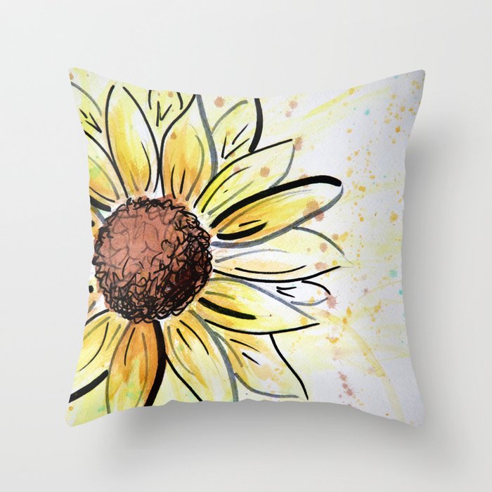 Sunflower sales couch pillows