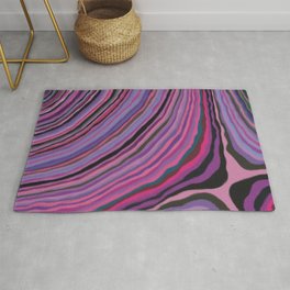 Mineralicious~Pink Agate Rug