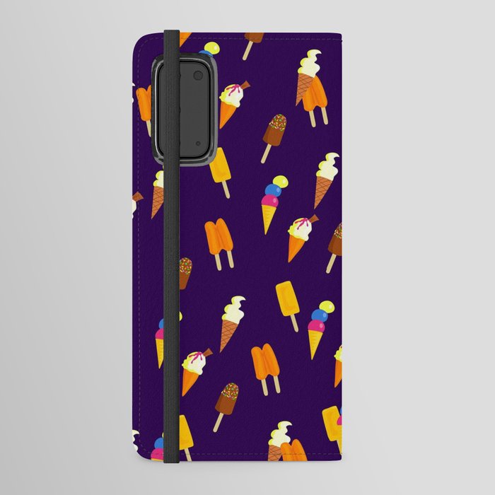 Ice Cream Cones and Popsicles Android Wallet Case