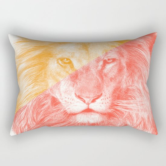 Wild 3 - by Eric Fan and Garima Dhawan Rectangular Pillow