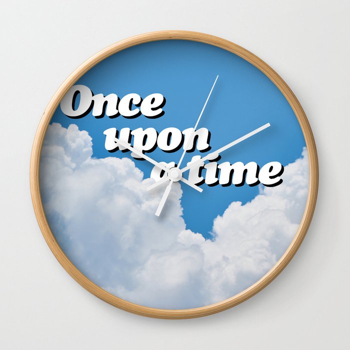 Once upon a time Wall Clock