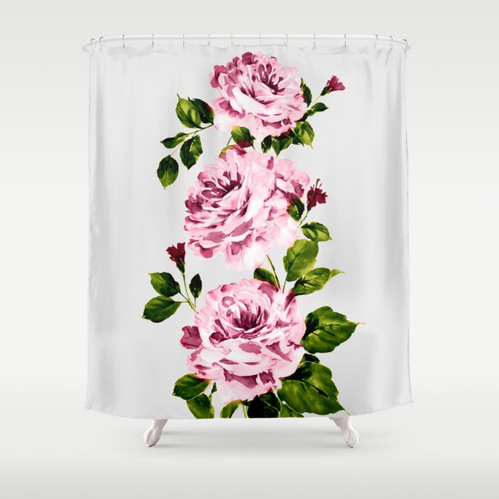 Pink peonies Shower Curtain by nadja1 | Society6