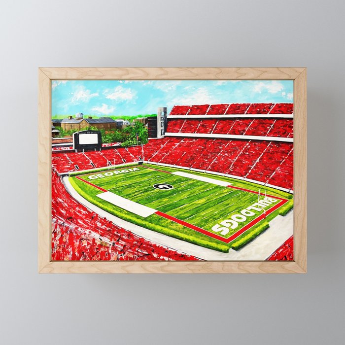 Homecoming in Athens Framed Mini Art Print