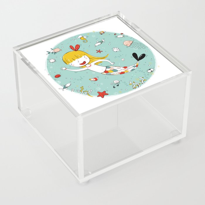 Little Mermaid Acrylic Box