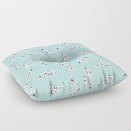 Cute dalmatian Floor Pillow