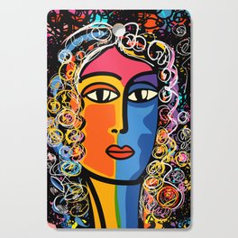 Mystic Gypsy Woman Fortune Teller by Emmanuel Signorino Cutting Board
