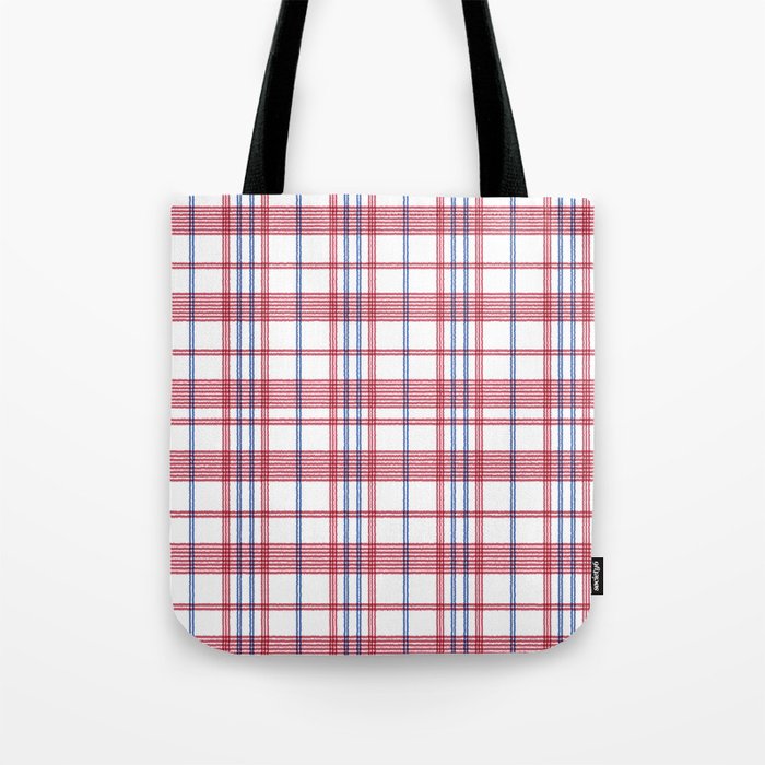 Hong Kong Red white blue bag