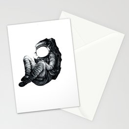 Life of an Astronaut Print Stationery Cards