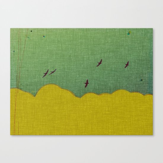migratory thoughts Canvas Print