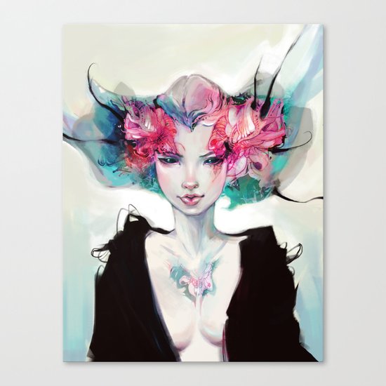 Moth Canvas Print