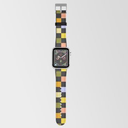 Be kind be happy black Apple Watch Band
