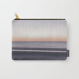 Sunset coastal beach art print - mindful portugese landscape - nature and travel photography Carry-All Pouch