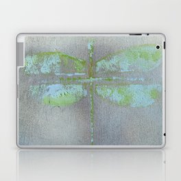recycled wood dragonfly Laptop Skin