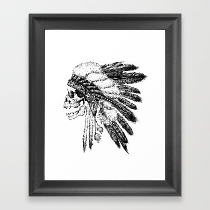 Native American Framed Art Print