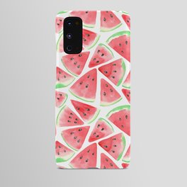 Watermelon slices pattern  Android Case | Red, Piece, Snack, Pattern, Watermelon, Graphicdesign, Juicy, Fruit, Art, Design 
