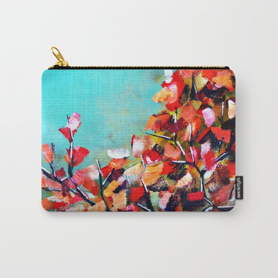 Fall Leaves Carry-All Pouch