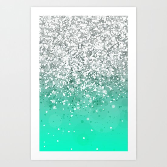 Glitteresques XXXV Art Print