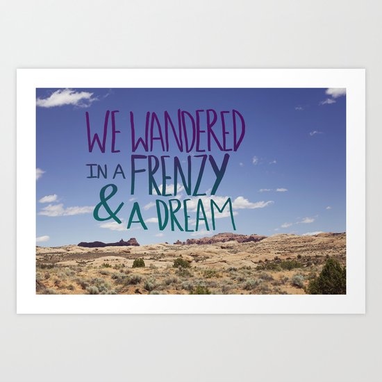 Frenzy + Dream Art Print