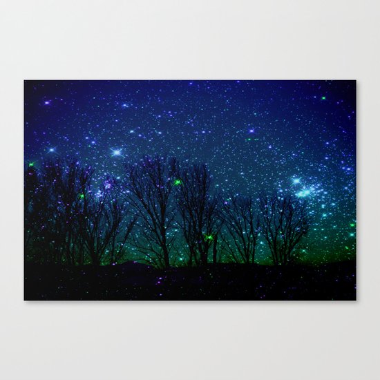 shining stars Canvas Print