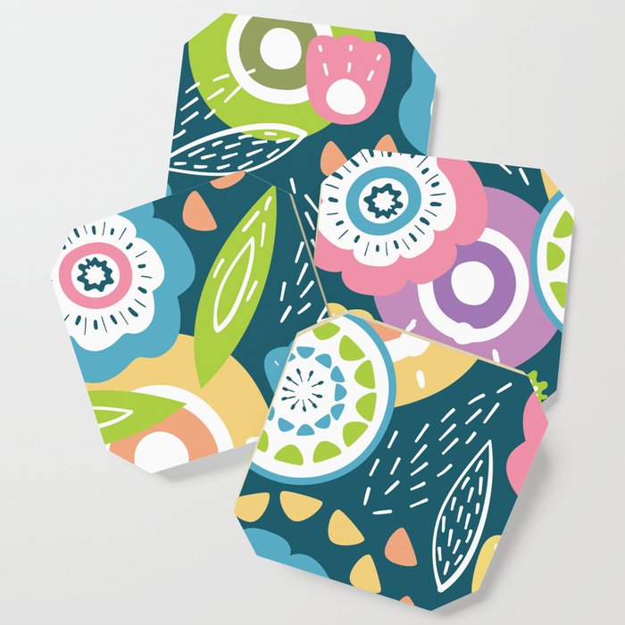 Beautiful Floral Spring Decorations Coaster