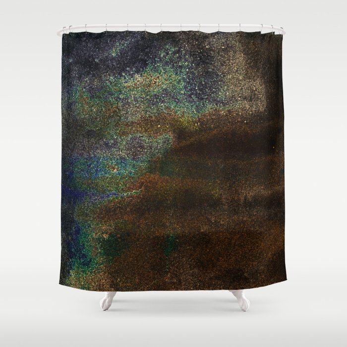 Abstract Universe Shower Curtain