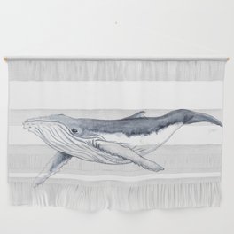 Baby humpback whale (Megaptera novaeangliae) Wall Hanging