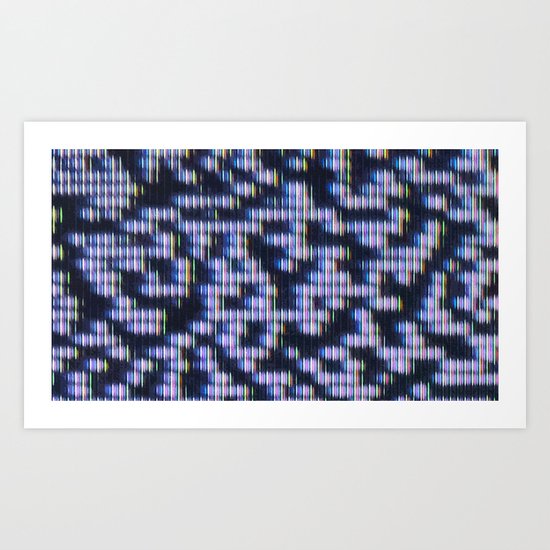 Painted Attenuation 1.1.1 Art Print