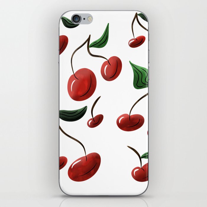 Cheerful Cherries iPhone Skin