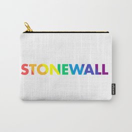 STONEWALL Carry-All Pouch | Graphicdesign, Pride, Gay, Pop Art, Stonewall, Typography, Digital, Worldpride, Nyc 