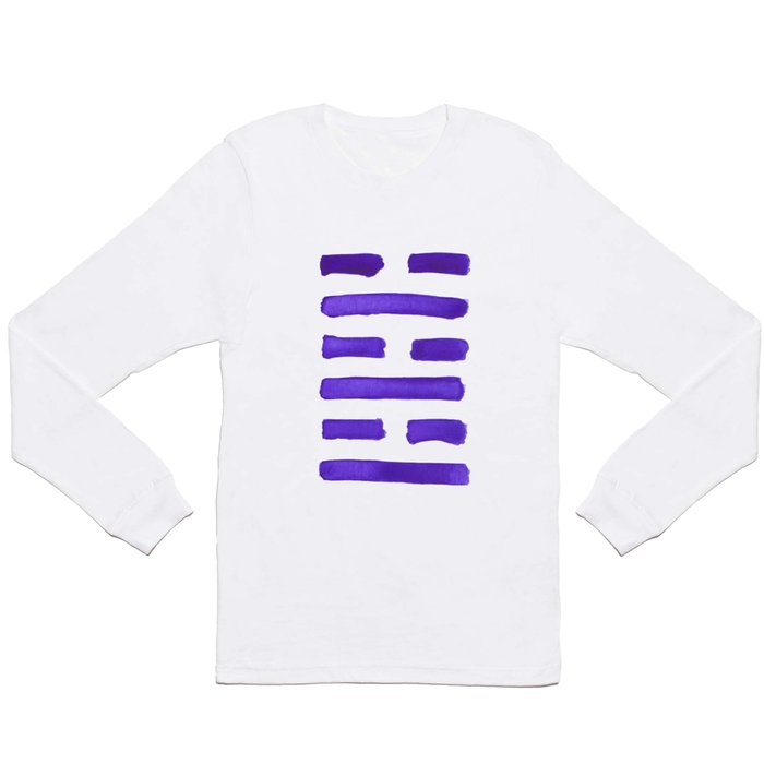 After Completion - I Ching - Hexagram 63 Long Sleeve T Shirt