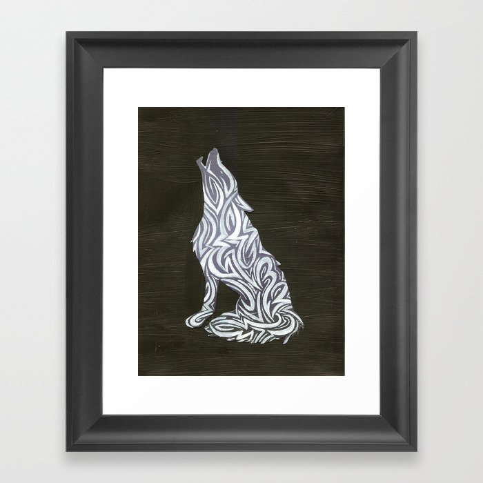 Wolf Framed Art Print