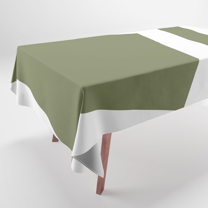 Army squares background Tablecloth