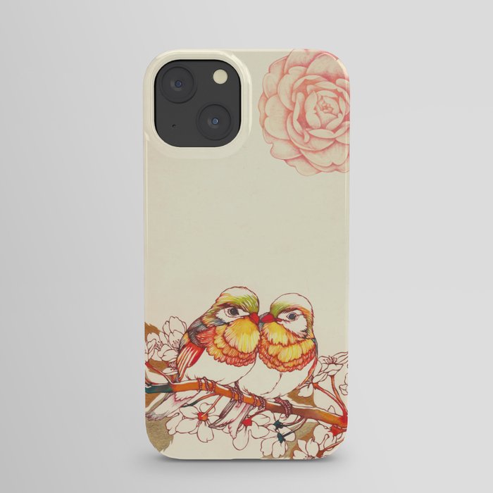 Lovebirds iPhone Case