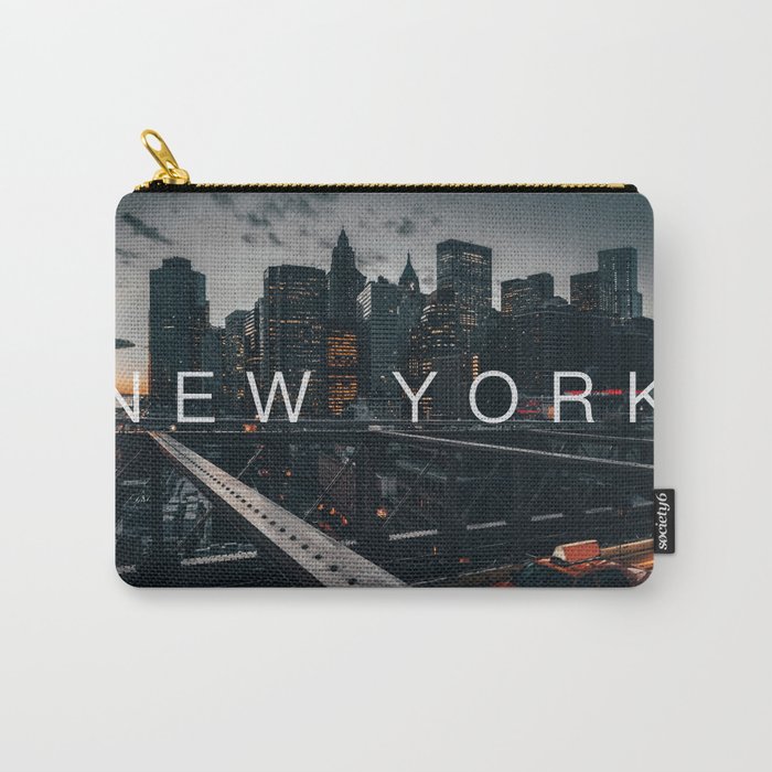 New York City and Manhattan skyline Carry-All Pouch