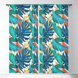 Tropical pattern Blackout Curtain