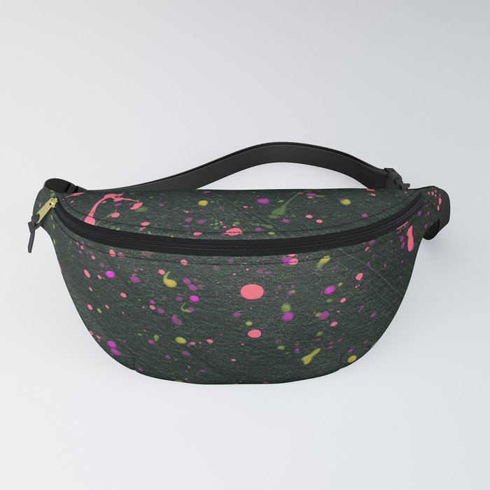 Blacklight Party Splatter Painting Fanny Pack by ...
