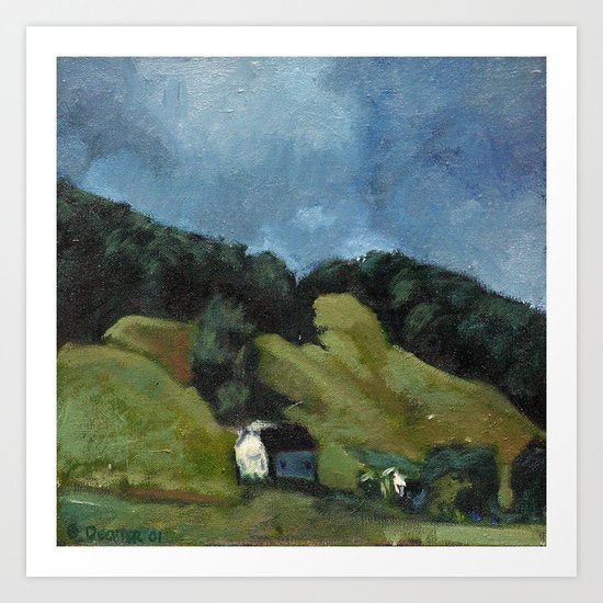 Near Laurel Branch Art Print