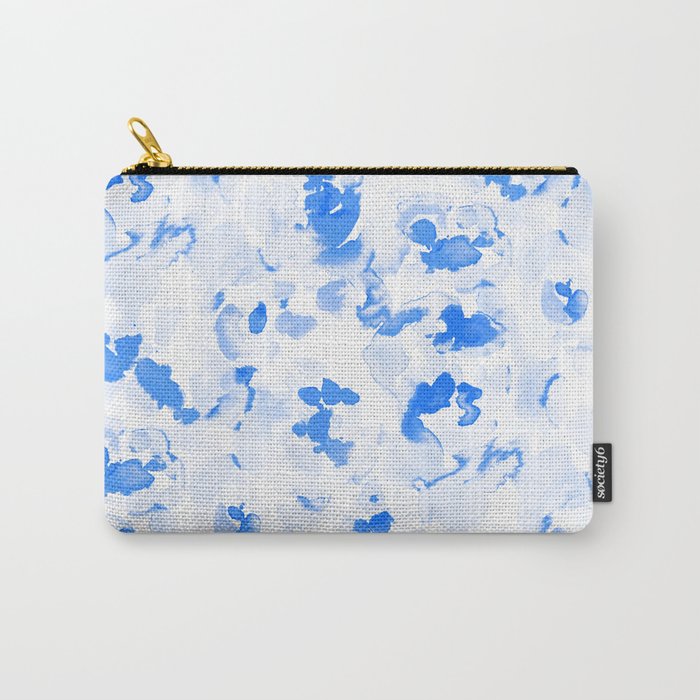 AbstractFlora Lapis Blue Carry-All Pouch