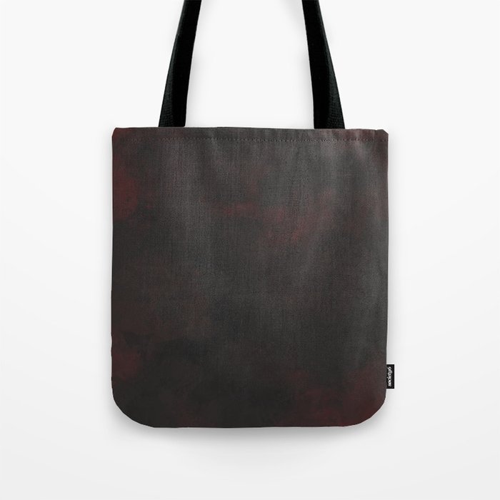 Dark and Red Tote Bag