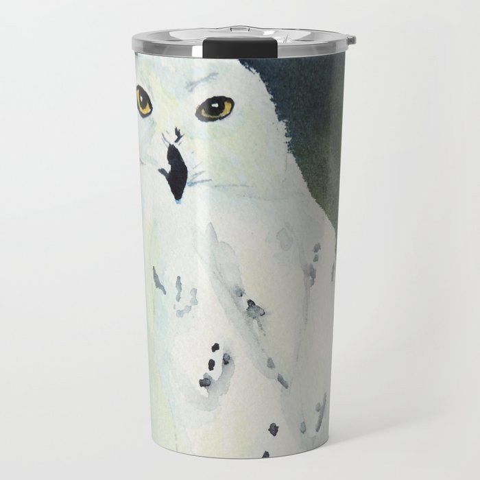 Snowy Owl Travel Mug