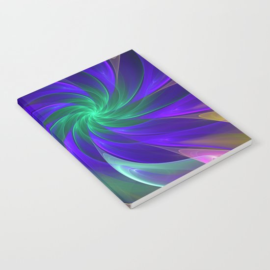 Abstract Color Swing Notebook