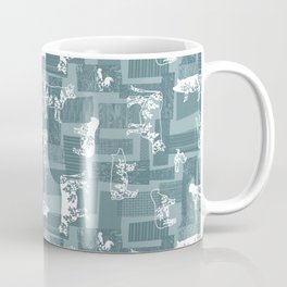 Farm Animals - Blue Coffee Mug